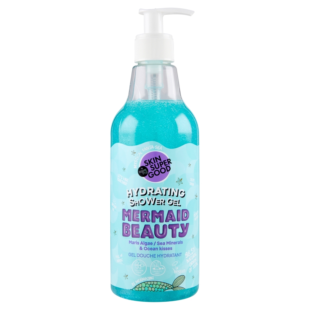 Skin Super Good Hydrating Shower Gel Mermaid Beauty Maris Algae/Sea Minerals & Ocean kisses 500 ML